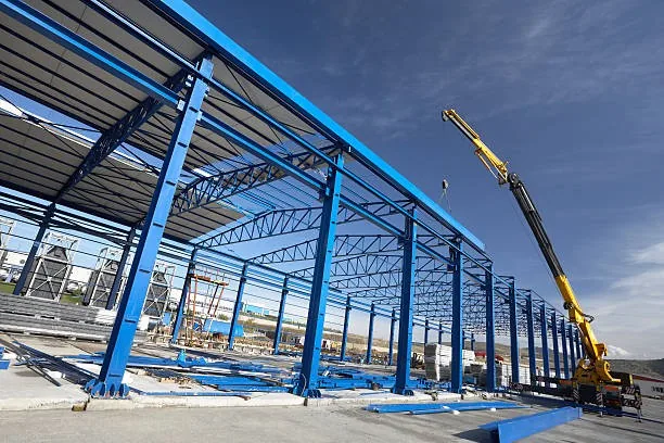 Structural steel beam fabrication and erection works