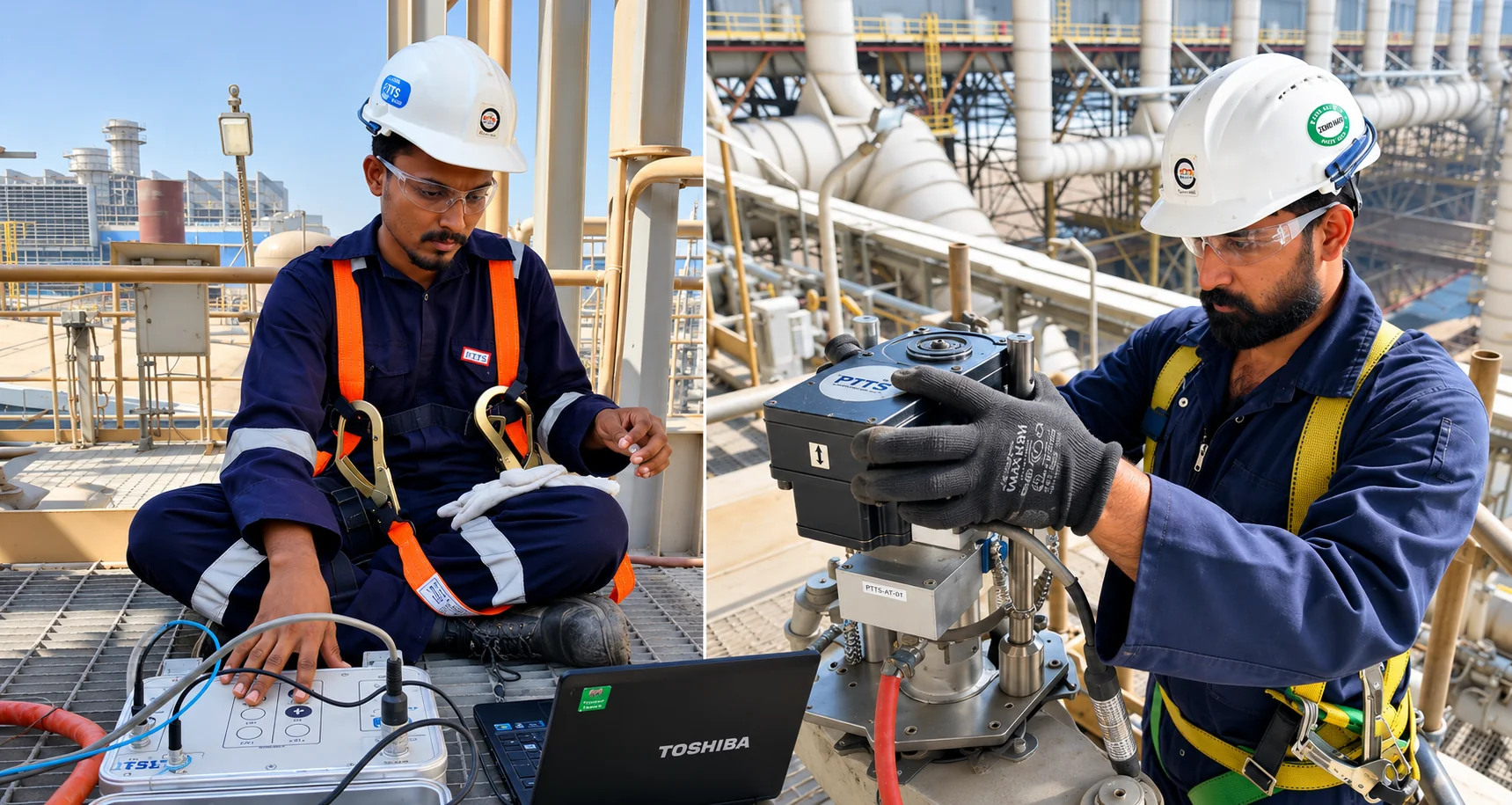 KT3000 AccuTEST system for online pressure safety valve testing