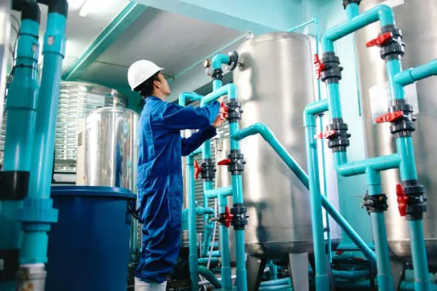 Boiler hydro testing setup