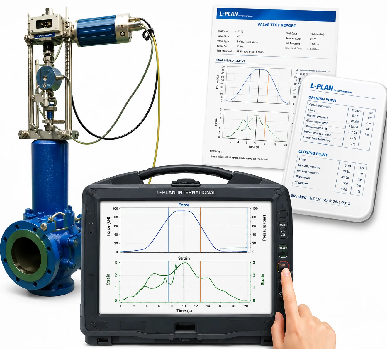 LEGA-Test advanced online safety valve testing system