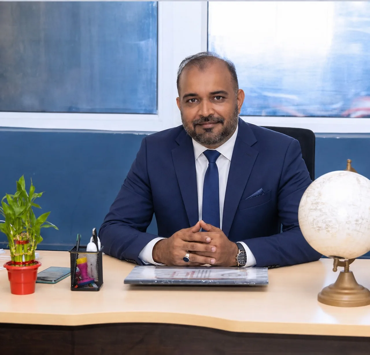 Portrait of Mr. Ahmed Ibrahim